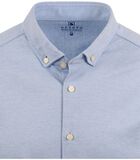 Short Sleeve Overhemd Lichtblauw Melange image number 1