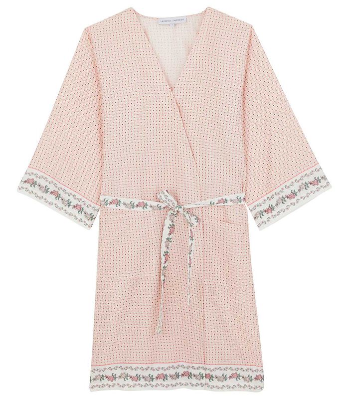 Kimono en satin de coton, Bastide image number 4
