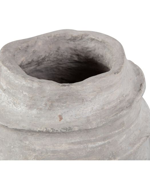 Vase - Papier-Mâché - Gris - 70x30x30 - Knossos