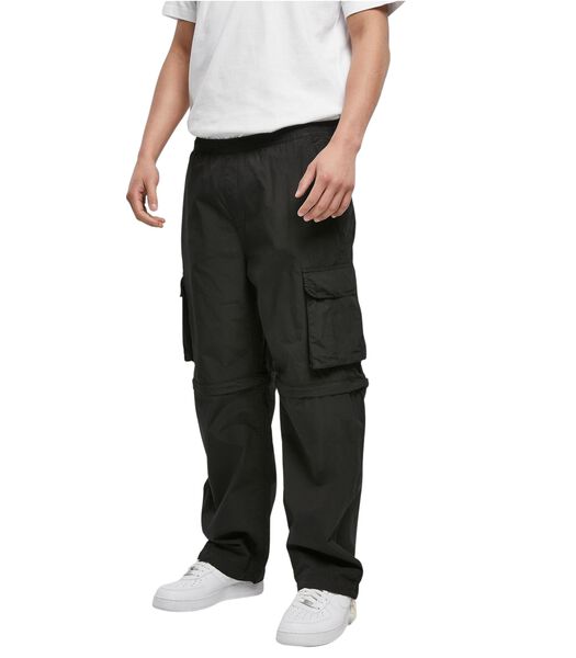 Pantalon cargo zippé