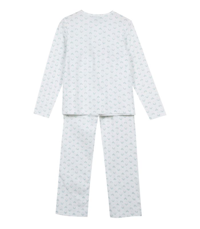 Pyjama en maille imprimée manches longues image number 1