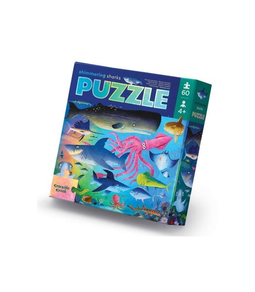 Shimmering Sharks Puzzle - 60 pièces