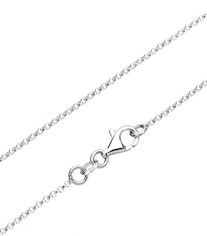 Halsketting Dames Infinity Hanger Oneindig Met Diamant (0.03 Ct.) In 925 Sterling Zilver image number 3