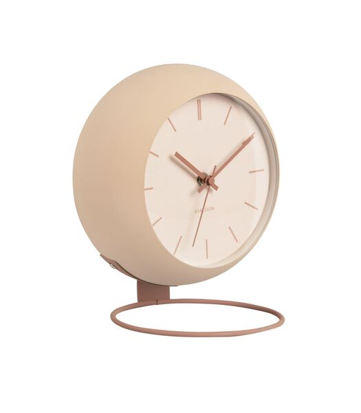 Horloge de table Nirvana Globe - Marron - Ø21cm