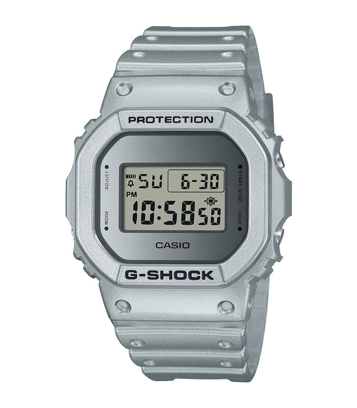 G-Shock grijs digitaal DW-5600FF-8ER image number 0