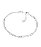 Armband Dames Laag Ketting Basic Trend In 925 Sterling Zilver image number 1
