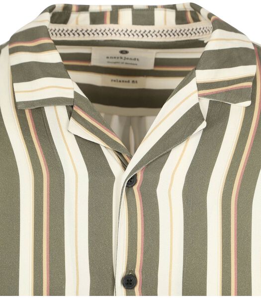  Short Sleeve Overhemd Leo Groen