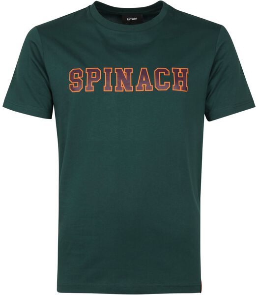 T-Shirt Spinach Donkergroen