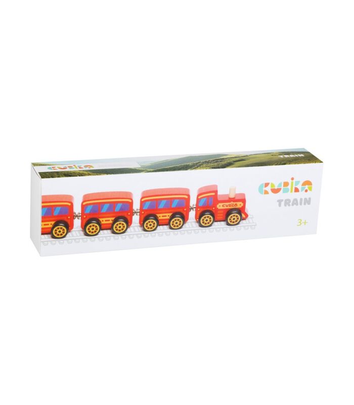 Wooden toy - train " image number 3