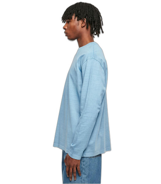 T-shirt manches longues épais oversize Garment Dye