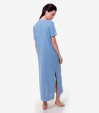 Sahara - Homewear Hemd met knopen linnen image number 1