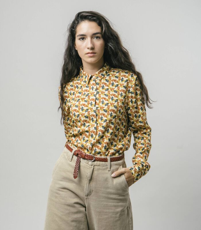 Ginkgo Printed Blouse image number 0