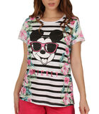 Pyjama t-shirt kort Mickey Jungle Disney image number 0