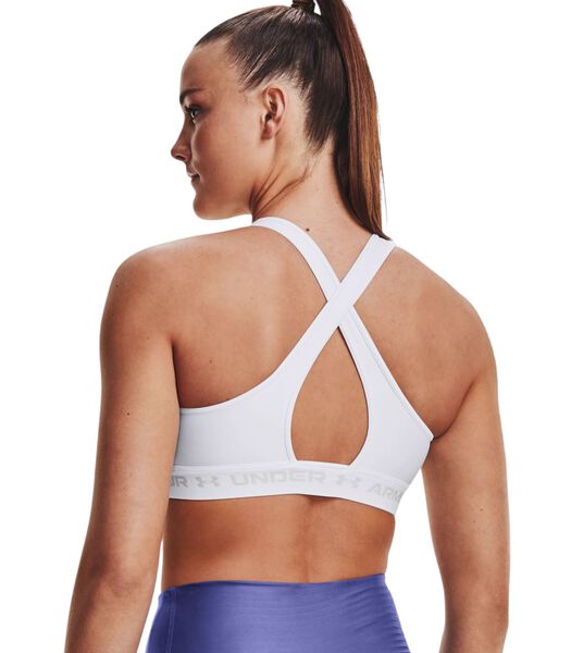 Top Mid Crossback Sport Femme White/Halo Gray