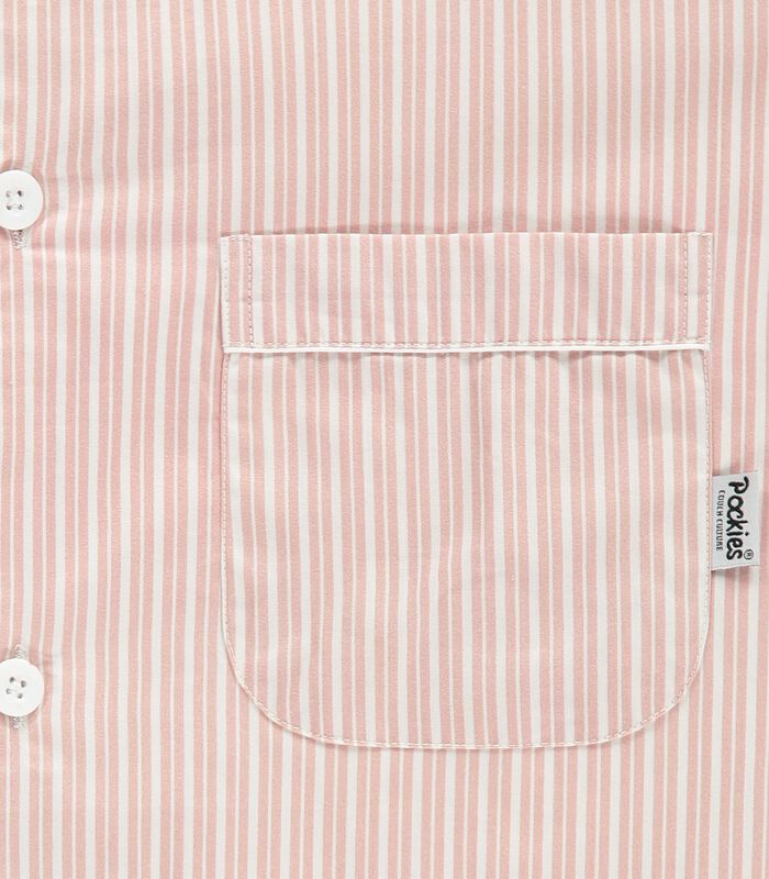 Pyjama hemd - Pink Doubles Pyjama Shirt - Pockies® image number 1