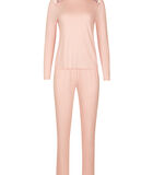 Pyjama loungewear broek top lange mouwen Mirabelle image number 2