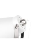 Lampe à poser Mingle - 3 pieds Métal Blanc, accents Nickel - 54x16,5cm image number 3