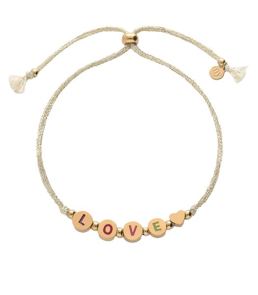 Candy gouden armband love