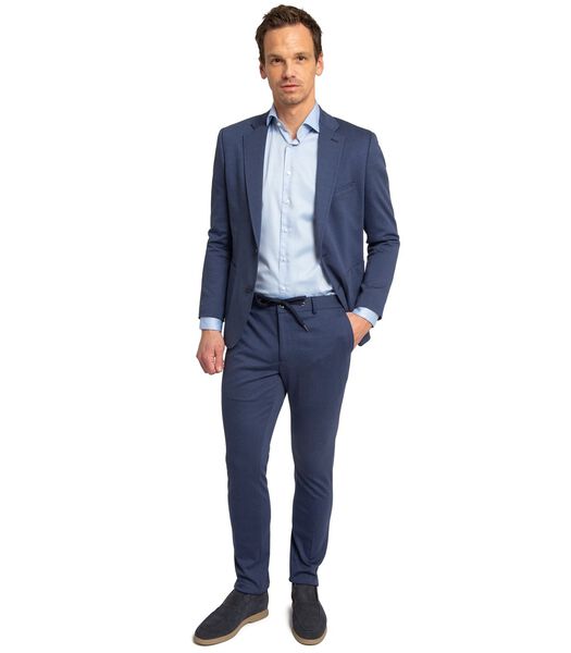 Jersey Suit Kobaltblauw