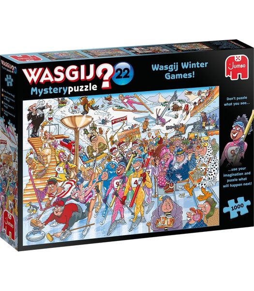 Wasgij Puzzle Mystery 22 - Jeux d'hiver Wasgij ! (1000 pièces)