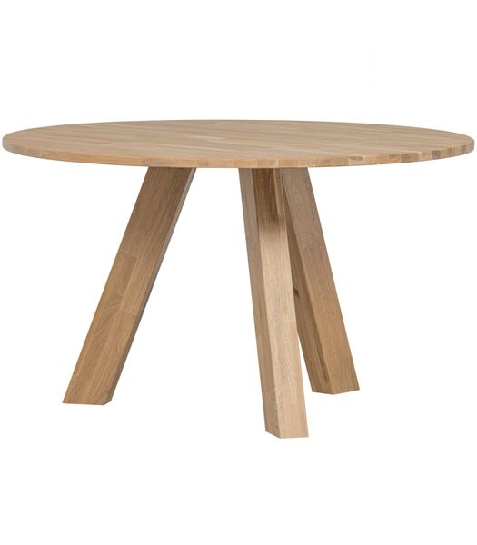 Rhonda Table A Manger Ø129cm Chêne Naturel [Fsc]