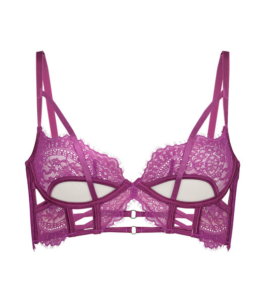 Soutien-gorge à armatures non-préformé longline Monet