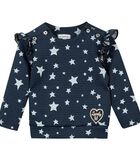 Sweater met sterrenprint image number 0