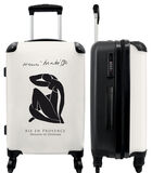 Valise spacieuse avec 4 roues et serrure TSA (Art - Corps - Matisse - Minimalisme - Maîtres anciens) image number 0