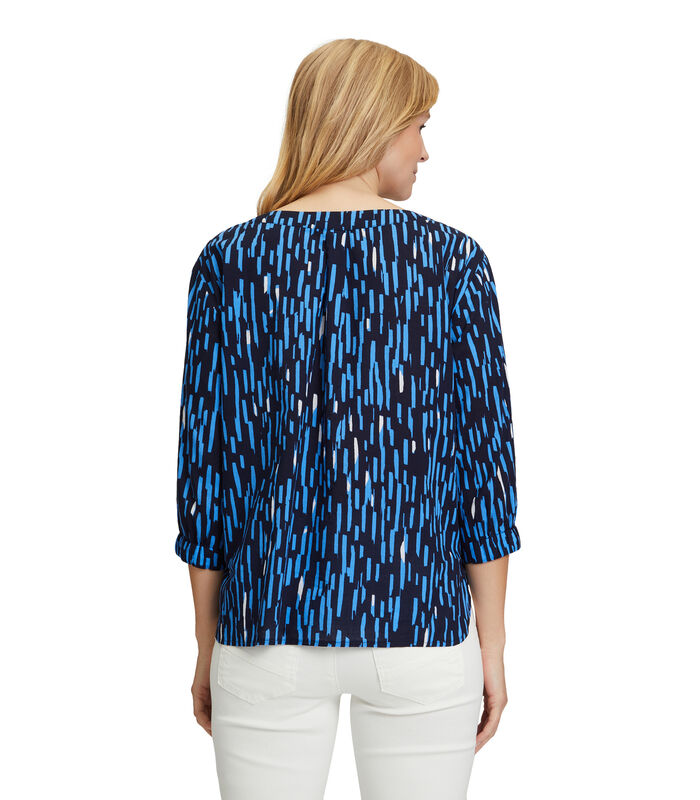 Blouse in shirtstijl image number 1