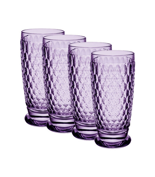 Longdrinkglas 4 stuks Boston Lavender