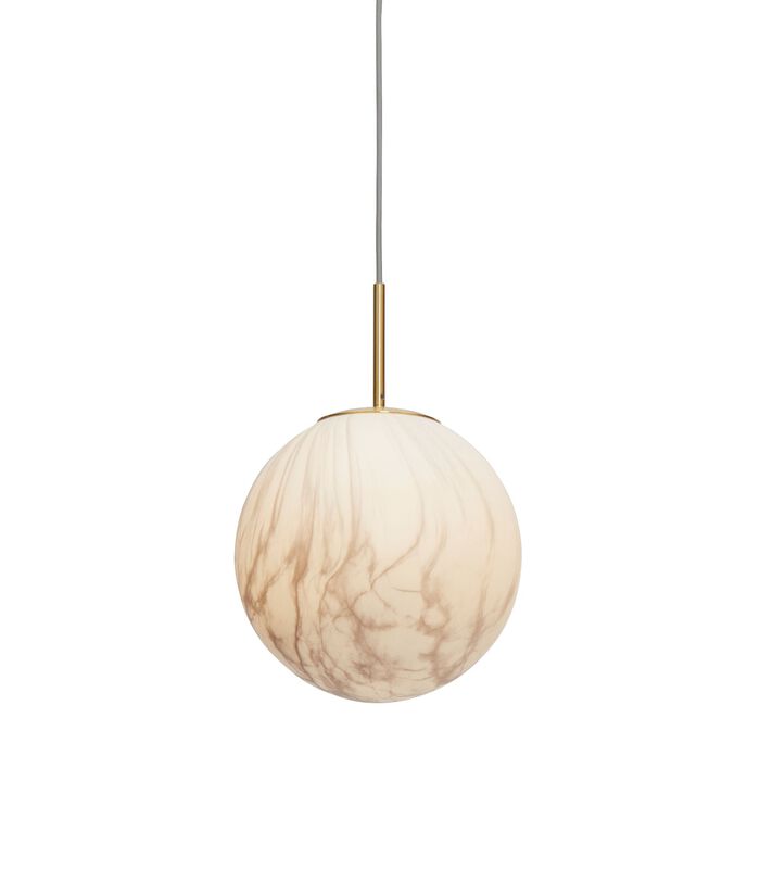 Hanglamp Carrara - Goud/Wit - Ø28cm image number 0