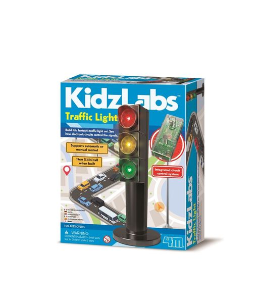 Kit de construction KidzLabs  - Feu de circulation