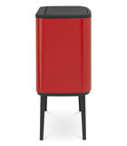 Bo Touch Bin, 3 x 11L - Passion Red image number 2