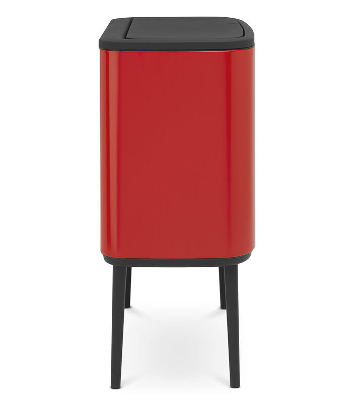 Bo Touch Bin, 3 x 11L - Passion Red image number 2