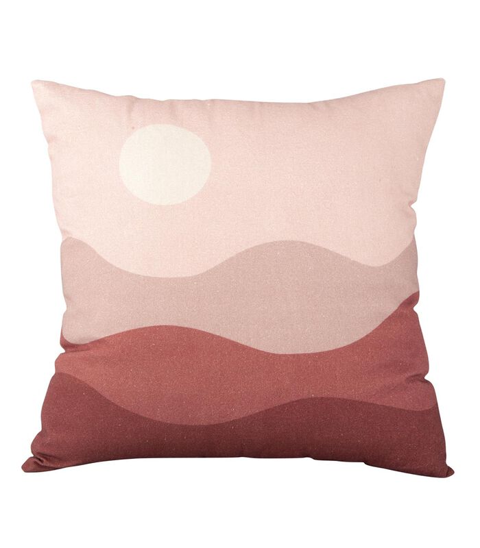 Coussin Sunset - Rose - 45x45 cm image number 0