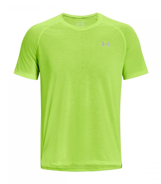T-shirt Streaker Run Homme Lime Surge/Reflective