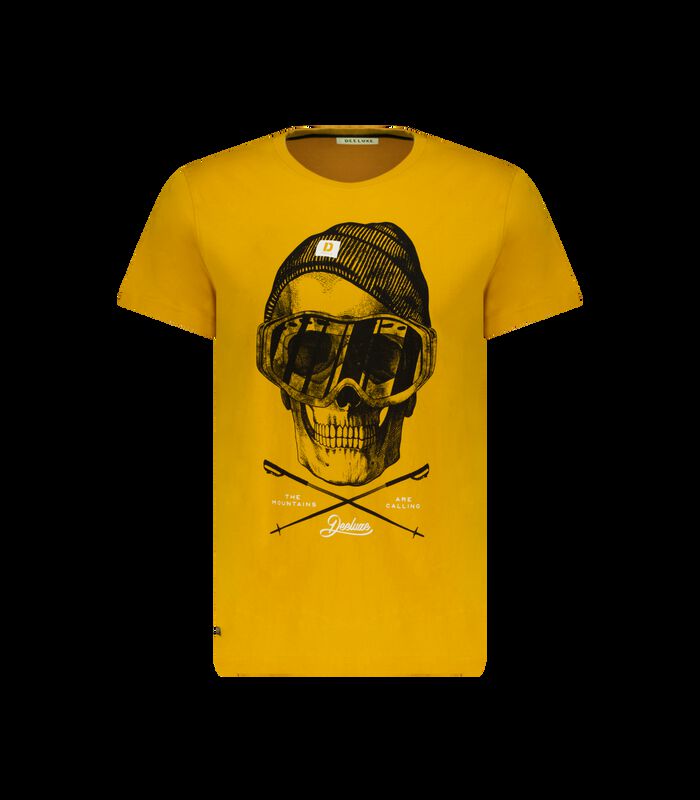 LANDY - Katoenen T-shirt met ronde hals image number 1