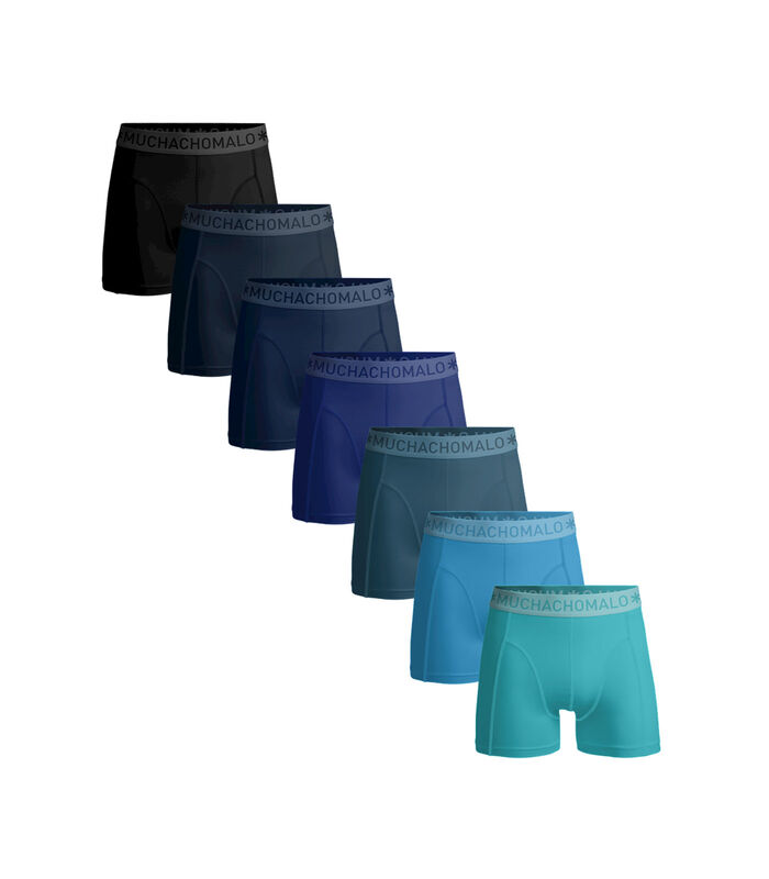 Hommes 7-Pack - Boxer - couleurs Unie image number 0