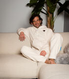 Knuffle Fleece Grenouillère / Onesie - couleur Blanc - taille XS image number 2