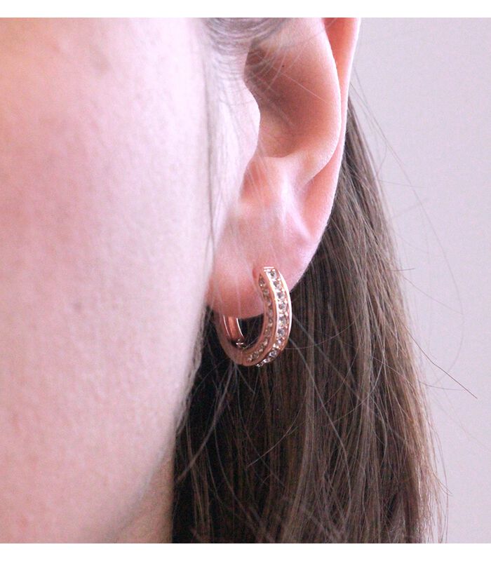 Boucles d'oreilles Perry - Cristal d'Autriche image number 1