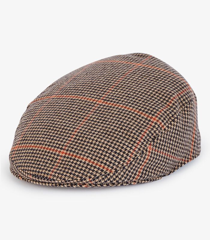 Brown Checked Beret image number 0