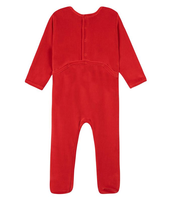 1 delige pyjama in Oeko-Tex® fluweelbreisel image number 1
