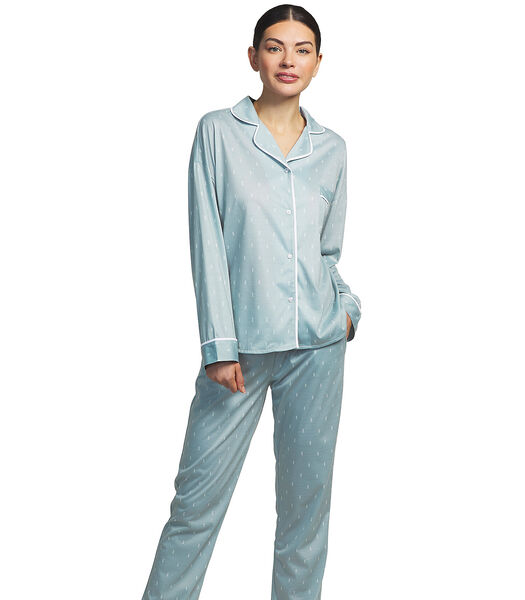 Pyjama broek shirt lange mouwen Algodon