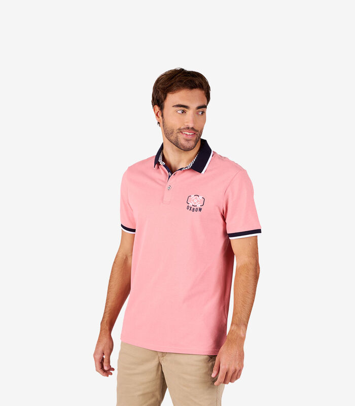 Polo manches courtes col chemise O1NACHEM image number 1