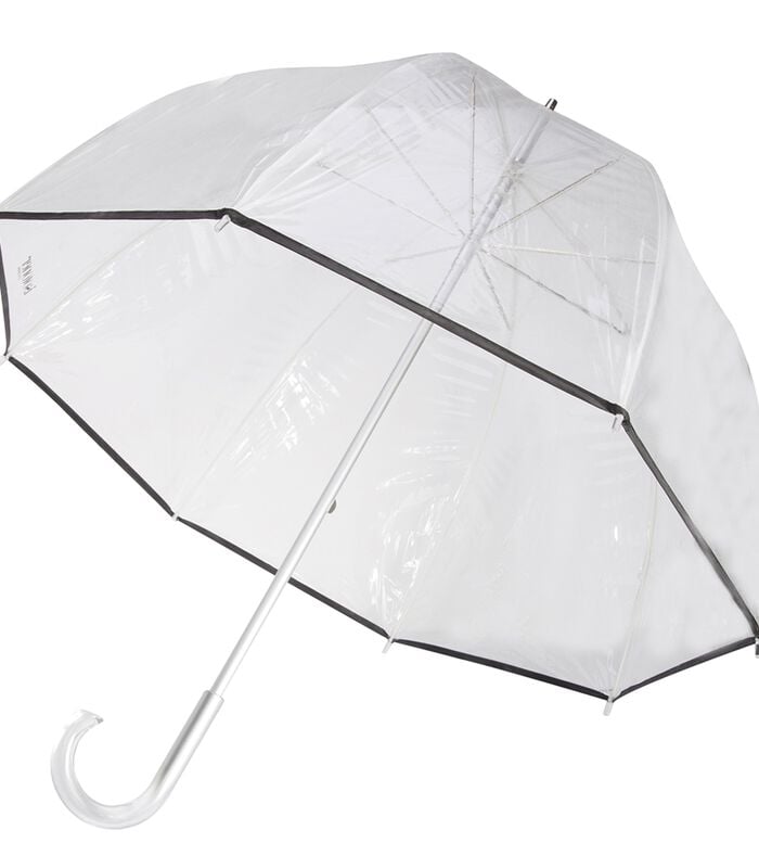 Parapluie Cloche transparent Noir image number 1