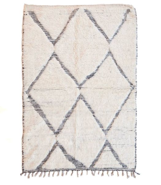 Marokkaans berber tapijt pure wol 116 x 164 cm
