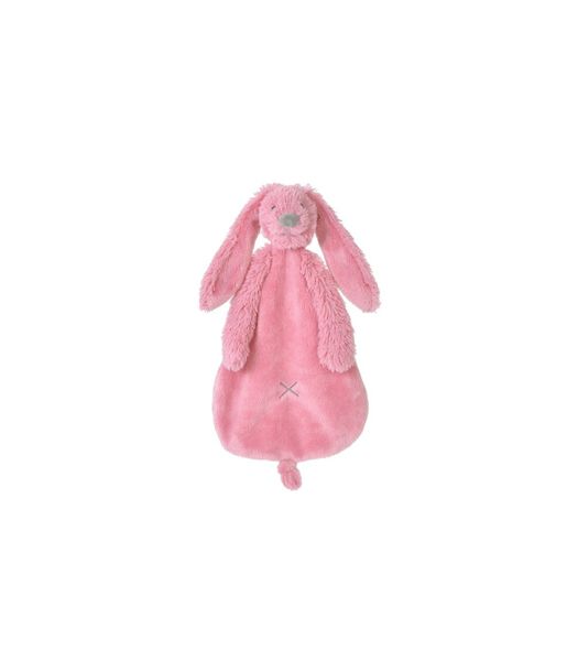 Lapin rose foncé Richie  tissu de câlin