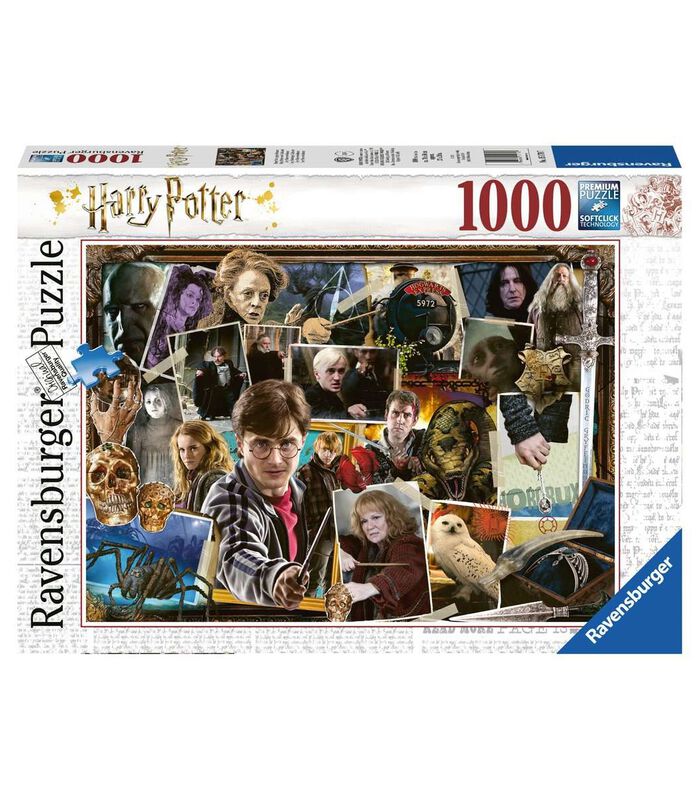 Puzzel Harry Potter Tegen Voldemort 1000 Stuks image number 2