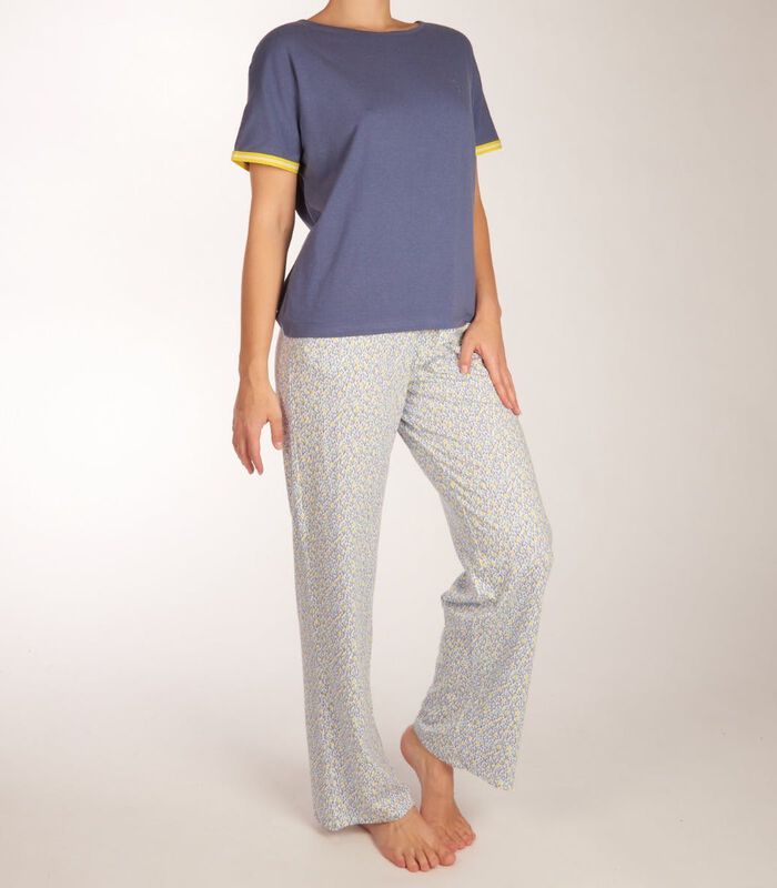 Pyjama korte mouwen lange broek SADE image number 3