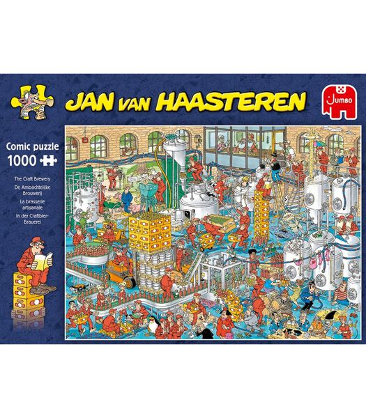 Puzzle  Jan van Haasteren La brasserie artisanale - 1000 pièces